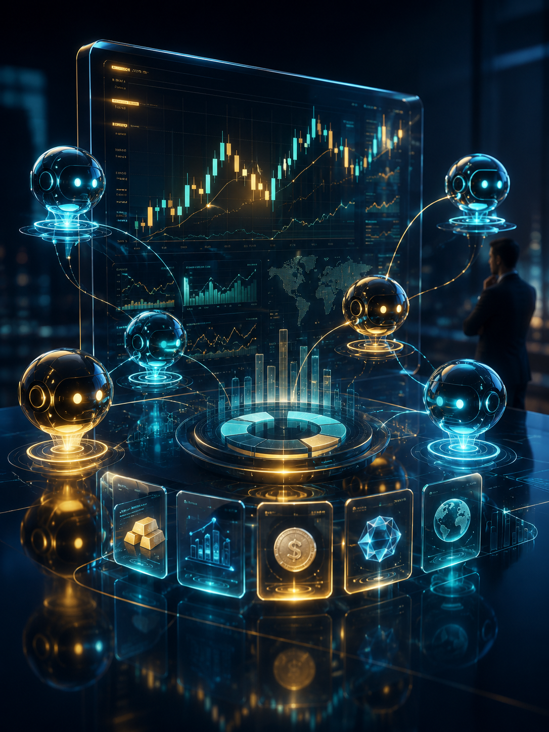 Multi-Agent Trading and Portfolio Optimizer